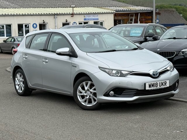 2018 TOYOTA AURIS 1.8 VVT-h Icon Tech Hatchback 5dr Petrol Hybrid CVT Euro 6 (s/s) (136 ps)