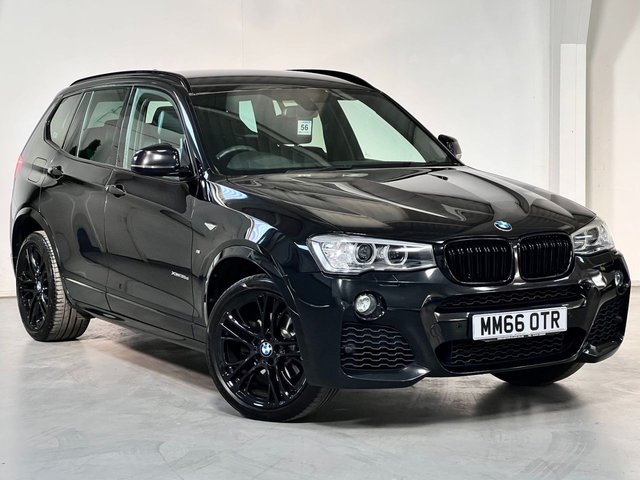 2016 66 BMW X3 3.0 35d M Sport SUV 5dr Diesel Auto xDrive Euro 6 (s/s) (313 ps)