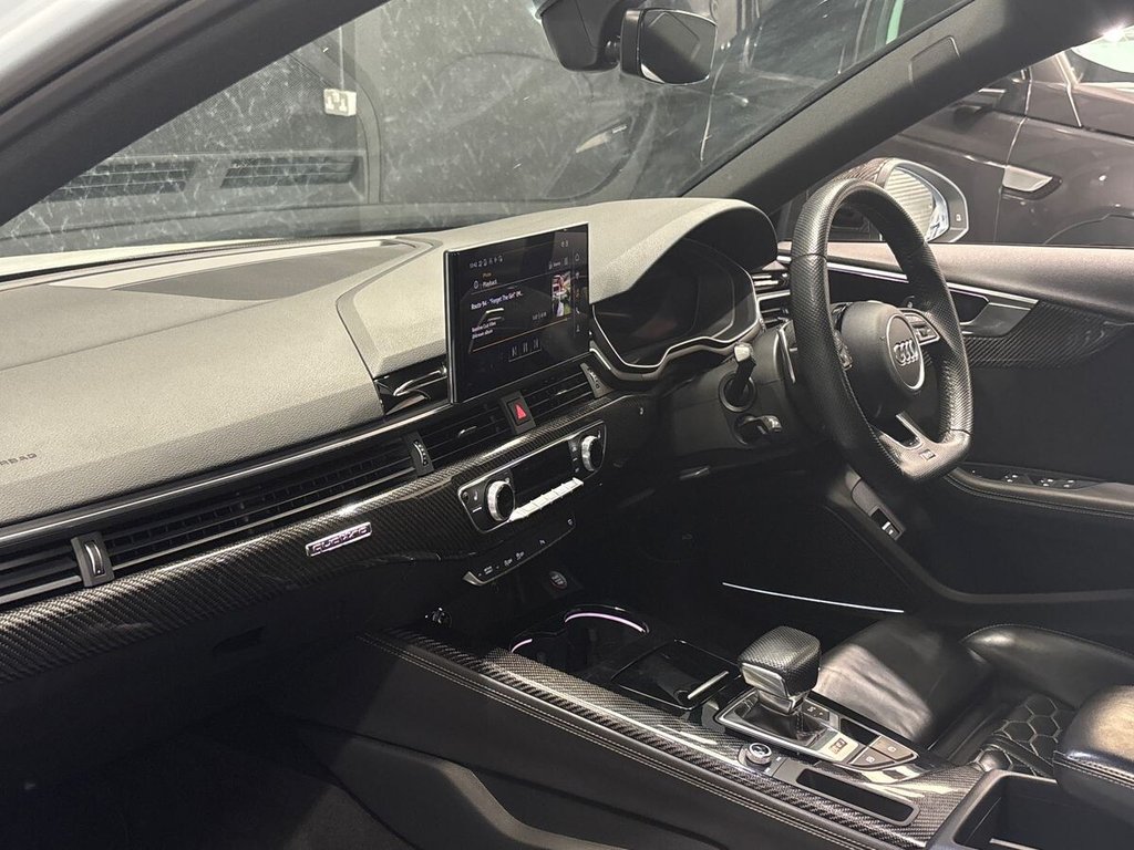 USED 2020 70 AUDI RS4 AVANT 2.9 TFSI V6 Carbon Black Estate 5dr Petrol Tiptronic quattro Euro 6 (s/s) (450 ps) COMFORT & SOUND|1 YR WARRANTY
