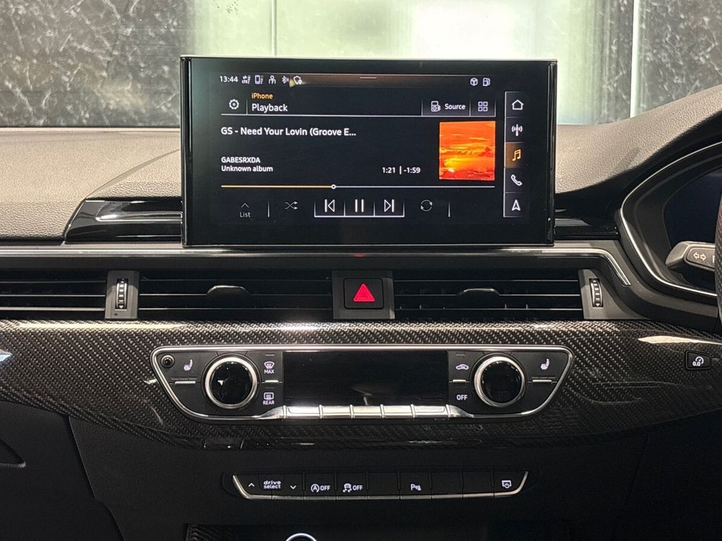 USED 2020 70 AUDI RS4 AVANT 2.9 TFSI V6 Carbon Black Estate 5dr Petrol Tiptronic quattro Euro 6 (s/s) (450 ps) COMFORT & SOUND|1 YR WARRANTY