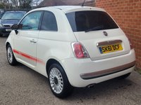 USED 2011 61 FIAT 500 1.2 Lounge Hatchback 3dr Petrol Manual Euro 5 (s/s) (69 bhp) 
