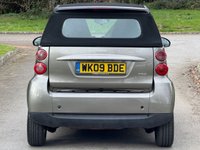 USED 2009 09 SMART FORTWO 1.0 MHD Passion Cabriolet 2dr Petrol Auto Euro 4 (71 bhp) 