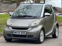 USED 2009 09 SMART FORTWO 1.0 MHD Passion Cabriolet 2dr Petrol Auto Euro 4 (71 bhp) 