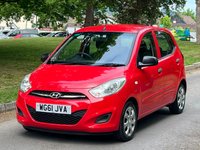 USED 2011 61 HYUNDAI I10 1.2 Classic Hatchback 5dr Petrol Manual Euro 5 (85 bhp) 