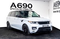 USED 2016 65 LAND ROVER RANGE ROVER SPORT 3.0 SD V6 Autobiography Dynamic SUV 5dr Diesel Auto 4WD Euro 6 (s/s) (306 ps) STEALTH PACK YULONG WHITE