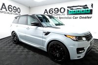 USED 2016 65 LAND ROVER RANGE ROVER SPORT 3.0 SD V6 Autobiography Dynamic SUV 5dr Diesel Auto 4WD Euro 6 (s/s) (306 ps) STEALTH PACK YULONG WHITE