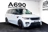 USED 2016 65 LAND ROVER RANGE ROVER SPORT 3.0 SD V6 Autobiography Dynamic SUV 5dr Diesel Auto 4WD Euro 6 (s/s) (306 ps) STEALTH PACK YULONG WHITE