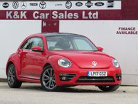 USED 2017 17 VOLKSWAGEN BEETLE 1.2 TSI BlueMotion Tech Design Hatchback 3dr Petrol DSG Euro 6 (s/s) (105 ps) 