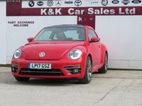 USED 2017 17 VOLKSWAGEN BEETLE 1.2 TSI BlueMotion Tech Design Hatchback 3dr Petrol DSG Euro 6 (s/s) (105 ps) 