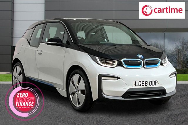 View our BMW I3 33kWh Hatchback 5dr Electric Auto (170 ps) Multimedia Display, Heated Seats, DAB - Digital Radio, Satellite Navigation, 19-Inch Alloys