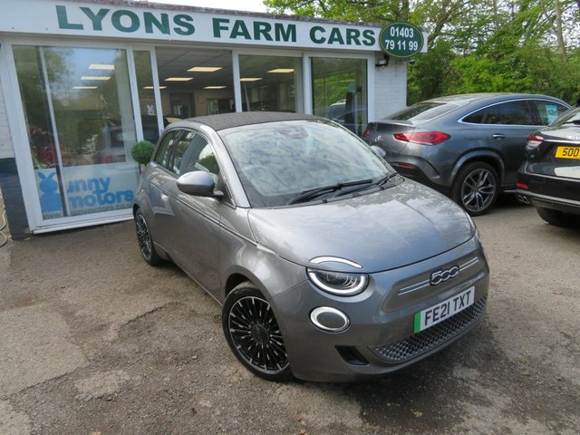 2021 21 Fiat 500e C 42kWh La Prima Convertible 2dr Electric Automatic (118 ps)