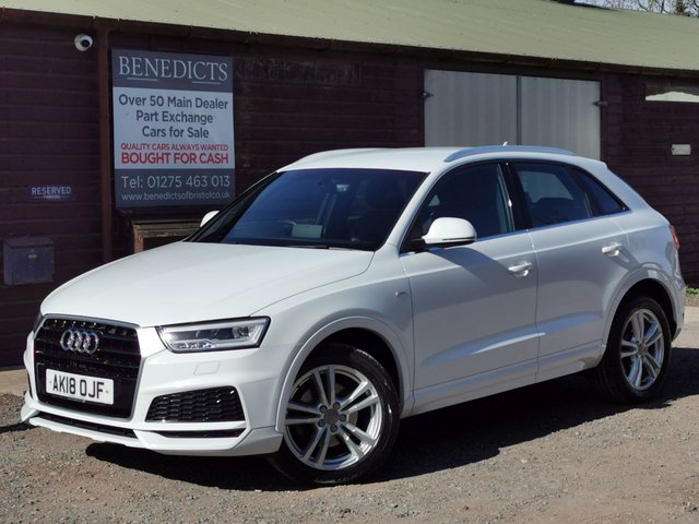 2018 18 Audi Q3 1.4 TFSI CoD S line Edition SUV 5dr Petrol S Tronic Euro 6 (s/s) (150 ps)