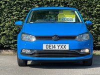 USED 2014 14 VOLKSWAGEN POLO 1.0 BlueMotion Tech SE Hatchback 5dr Petrol Manual Euro 6 (s/s) (60 ps) GOOD SERVICE HISTORY 7 SRVCS