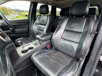 USED 2013 62 JEEP GRAND CHEROKEE 3.0 V6 CRD Overland SUV 5dr Diesel Auto 4WD Euro 5 (237 bhp) METALLIC BLACK+BLACK HEATED LEATHER