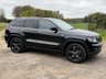 USED 2013 62 JEEP GRAND CHEROKEE 3.0 V6 CRD Overland SUV 5dr Diesel Auto 4WD Euro 5 (237 bhp) METALLIC BLACK+BLACK HEATED LEATHER