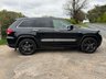 USED 2013 62 JEEP GRAND CHEROKEE 3.0 V6 CRD Overland SUV 5dr Diesel Auto 4WD Euro 5 (237 bhp) METALLIC BLACK+BLACK HEATED LEATHER