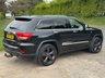 USED 2013 62 JEEP GRAND CHEROKEE 3.0 V6 CRD Overland SUV 5dr Diesel Auto 4WD Euro 5 (237 bhp) METALLIC BLACK+BLACK HEATED LEATHER