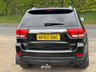 USED 2013 62 JEEP GRAND CHEROKEE 3.0 V6 CRD Overland SUV 5dr Diesel Auto 4WD Euro 5 (237 bhp) METALLIC BLACK+BLACK HEATED LEATHER