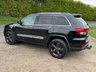 USED 2013 62 JEEP GRAND CHEROKEE 3.0 V6 CRD Overland SUV 5dr Diesel Auto 4WD Euro 5 (237 bhp) METALLIC BLACK+BLACK HEATED LEATHER
