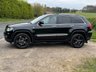 USED 2013 62 JEEP GRAND CHEROKEE 3.0 V6 CRD Overland SUV 5dr Diesel Auto 4WD Euro 5 (237 bhp) METALLIC BLACK+BLACK HEATED LEATHER