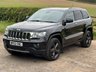 USED 2013 62 JEEP GRAND CHEROKEE 3.0 V6 CRD Overland SUV 5dr Diesel Auto 4WD Euro 5 (237 bhp) METALLIC BLACK+BLACK HEATED LEATHER