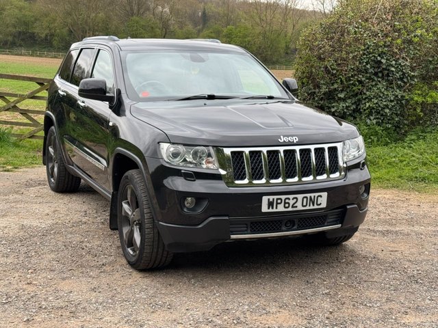 2013 62 Jeep Grand Cherokee 3.0 V6 CRD Overland SUV 5dr Diesel Auto 4WD Euro 5 (237 bhp)