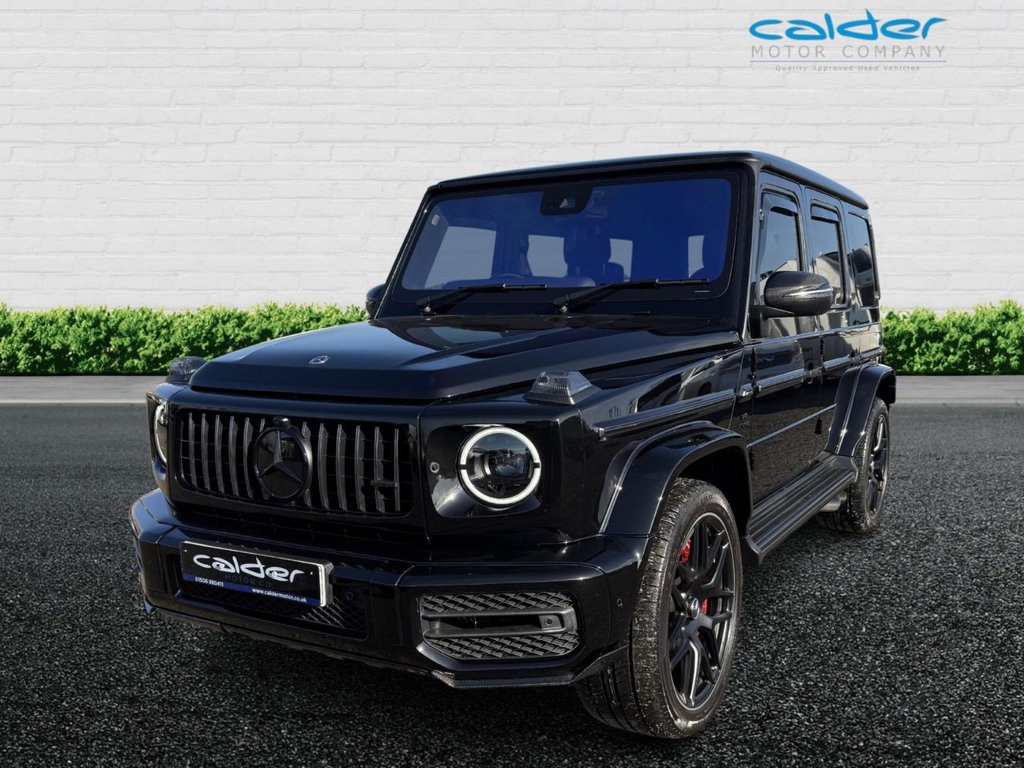 USED 2022 22 MERCEDES-BENZ G-CLASS 4.0 G63 V8 BiTurbo AMG SUV 5dr Petrol SpdS+9GT 4MATIC Euro 6 (s/s) (585 ps) G MANUFACTUR PK+NIGHT PK+REAR ENT