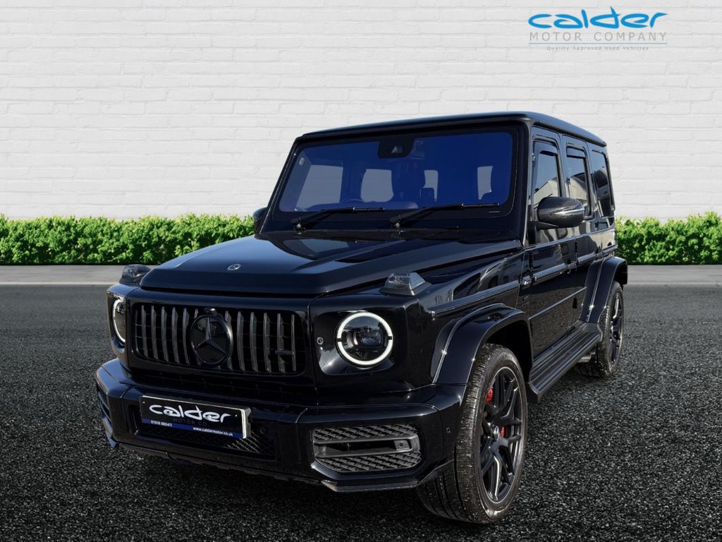 USED 2022 22 MERCEDES-BENZ G-CLASS 4.0 G63 V8 BiTurbo AMG SUV 5dr Petrol SpdS+9GT 4MATIC Euro 6 (s/s) (585 ps) G MANUFACTUR PK+NIGHT PK+REAR ENT