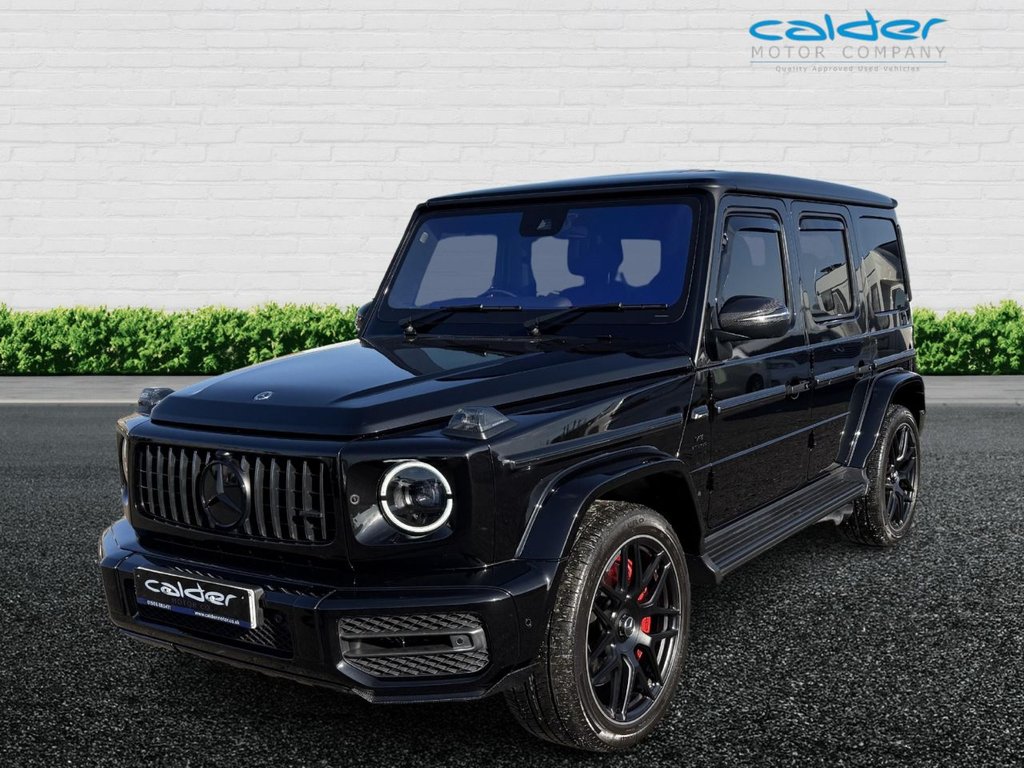 USED 2022 22 MERCEDES-BENZ G-CLASS 4.0 G63 V8 BiTurbo AMG SUV 5dr Petrol SpdS+9GT 4MATIC Euro 6 (s/s) (585 ps) G MANUFACTUR PK+NIGHT PK+REAR ENT