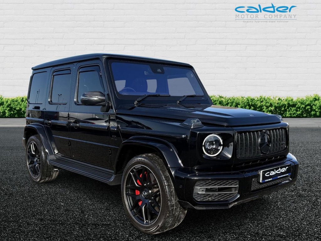 USED 2022 22 MERCEDES-BENZ G-CLASS 4.0 G63 V8 BiTurbo AMG SUV 5dr Petrol SpdS+9GT 4MATIC Euro 6 (s/s) (585 ps) G MANUFACTUR PK+NIGHT PK+REAR ENT
