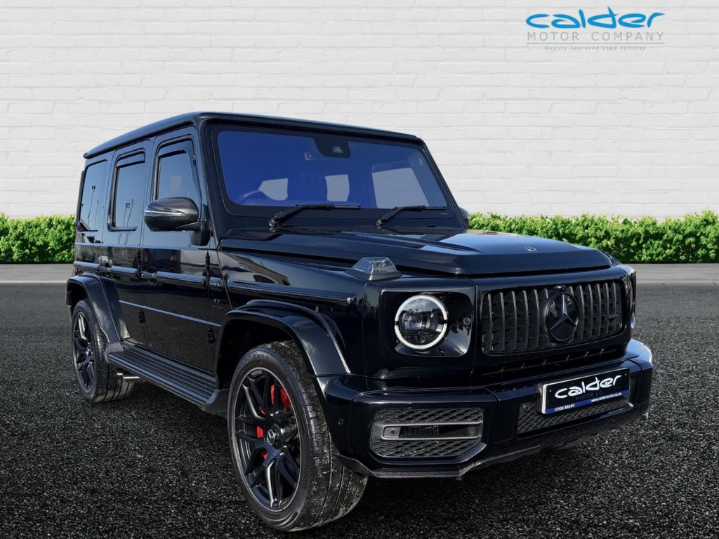 USED 2022 22 MERCEDES-BENZ G-CLASS 4.0 G63 V8 BiTurbo AMG SUV 5dr Petrol SpdS+9GT 4MATIC Euro 6 (s/s) (585 ps) G MANUFACTUR PK+NIGHT PK+REAR ENT