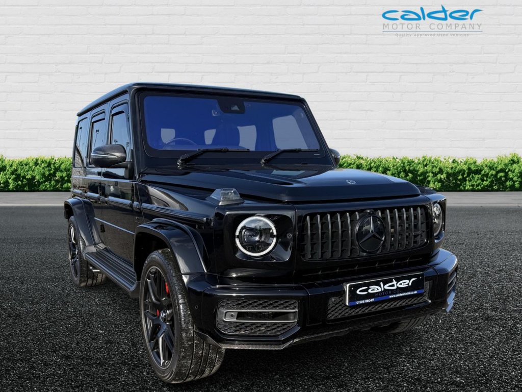 USED 2022 22 MERCEDES-BENZ G-CLASS 4.0 G63 V8 BiTurbo AMG SUV 5dr Petrol SpdS+9GT 4MATIC Euro 6 (s/s) (585 ps) G MANUFACTUR PK+NIGHT PK+REAR ENT