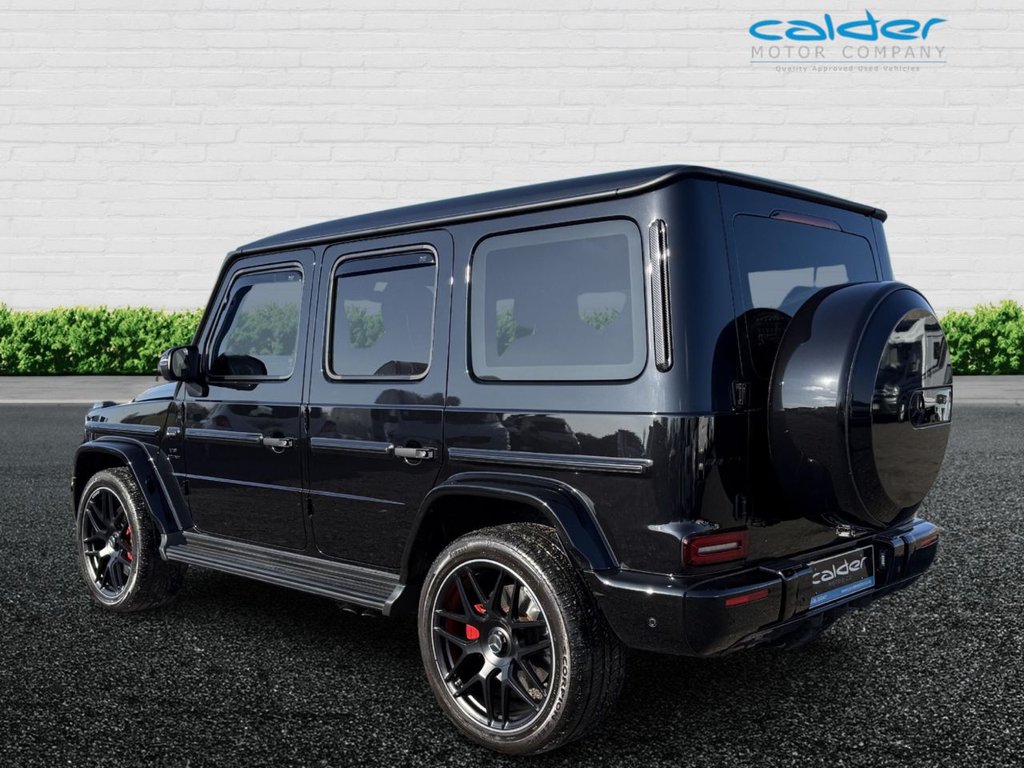 USED 2022 22 MERCEDES-BENZ G-CLASS 4.0 G63 V8 BiTurbo AMG SUV 5dr Petrol SpdS+9GT 4MATIC Euro 6 (s/s) (585 ps) G MANUFACTUR PK+NIGHT PK+REAR ENT