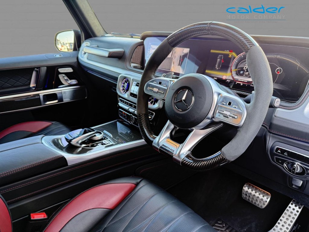 USED 2022 22 MERCEDES-BENZ G-CLASS 4.0 G63 V8 BiTurbo AMG SUV 5dr Petrol SpdS+9GT 4MATIC Euro 6 (s/s) (585 ps) G MANUFACTUR PK+NIGHT PK+REAR ENT