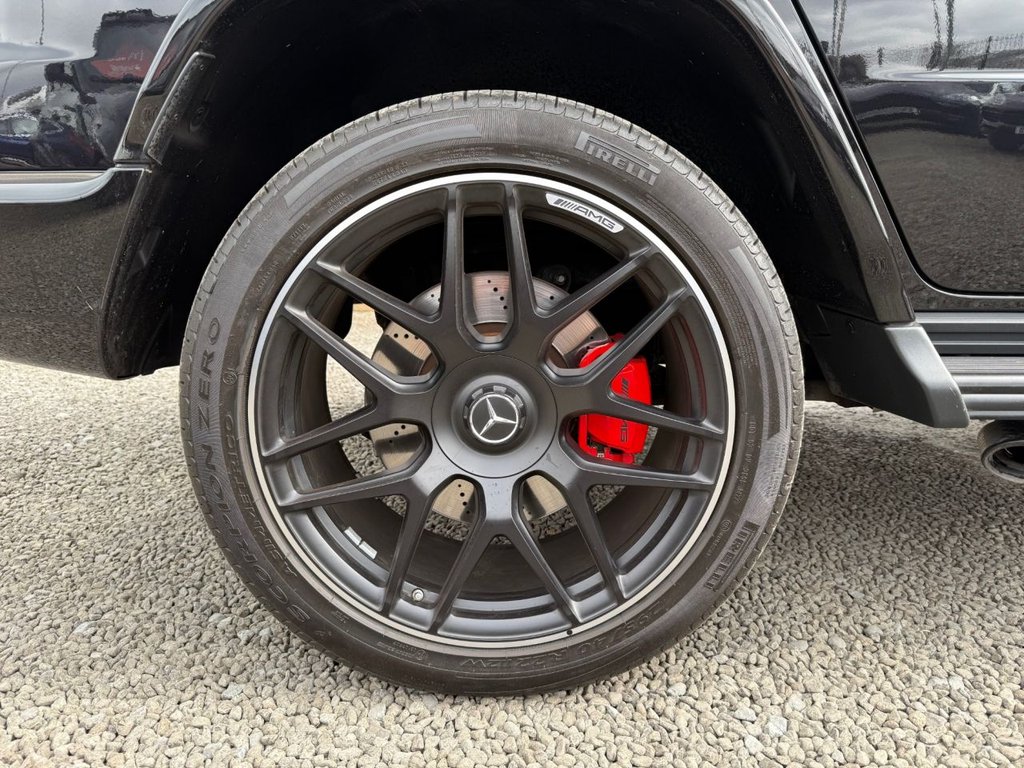 USED 2022 22 MERCEDES-BENZ G-CLASS 4.0 G63 V8 BiTurbo AMG SUV 5dr Petrol SpdS+9GT 4MATIC Euro 6 (s/s) (585 ps) G MANUFACTUR PK+NIGHT PK+REAR ENT