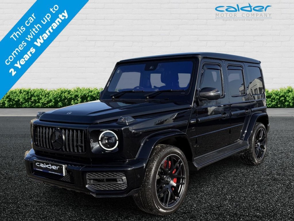 USED 2022 22 MERCEDES-BENZ G-CLASS 4.0 G63 V8 BiTurbo AMG SUV 5dr Petrol SpdS+9GT 4MATIC Euro 6 (s/s) (585 ps) G MANUFACTUR PK+NIGHT PK+REAR ENT