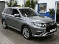 USED 2021 21 MITSUBISHI OUTLANDER 2.4h TwinMotor 13.8kWh Dynamic SUV 5dr Petrol Plug-in Hybrid CVT 4WD Euro 6 (s/s) (224 ps) 4WD APP SAT NAV ANDROID APPLE CARPLAY LEATHER HEATED SEATS REAR VIEW CAMERA 1 OWNER EXCELLENT SERVICE HISTORY MITSUBISHI WARRANTY TILL MARCH 2026