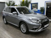 USED 2021 21 MITSUBISHI OUTLANDER 2.4h TwinMotor 13.8kWh Dynamic SUV 5dr Petrol Plug-in Hybrid CVT 4WD Euro 6 (s/s) (224 ps) 4WD APP SAT NAV ANDROID APPLE CARPLAY LEATHER HEATED SEATS REAR VIEW CAMERA 1 OWNER EXCELLENT SERVICE HISTORY MITSUBISHI WARRANTY TILL MARCH 2026