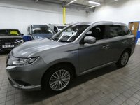 USED 2021 21 MITSUBISHI OUTLANDER 2.4h TwinMotor 13.8kWh Dynamic SUV 5dr Petrol Plug-in Hybrid CVT 4WD Euro 6 (s/s) (224 ps) 4WD APP SAT NAV ANDROID APPLE CARPLAY LEATHER HEATED SEATS REAR VIEW CAMERA 1 OWNER EXCELLENT SERVICE HISTORY MITSUBISHI WARRANTY TILL MARCH 2026