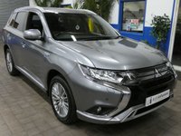 USED 2021 21 MITSUBISHI OUTLANDER 2.4h TwinMotor 13.8kWh Dynamic SUV 5dr Petrol Plug-in Hybrid CVT 4WD Euro 6 (s/s) (224 ps) 4WD APP SAT NAV ANDROID APPLE CARPLAY LEATHER HEATED SEATS REAR VIEW CAMERA 1 OWNER EXCELLENT SERVICE HISTORY MITSUBISHI WARRANTY TILL MARCH 2026