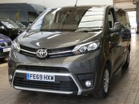 USED 2019 69 TOYOTA PROACE VERSO 2.0D Shuttle Long MPV 5dr Diesel Manual LWB Euro 6 (s/s) (9 Seat) (150 ps) 9 SEAT AIR CON PARKING SENSORS 1 OWNER SERVICE HISTORY TOYOTA WARRANTY TILL DEC 2029