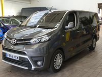 USED 2019 69 TOYOTA PROACE VERSO 2.0D Shuttle Long MPV 5dr Diesel Manual LWB Euro 6 (s/s) (9 Seat) (150 ps) 9 SEAT AIR CON PARKING SENSORS 1 OWNER SERVICE HISTORY TOYOTA WARRANTY TILL DEC 2029