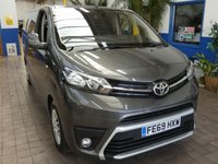 USED 2019 69 TOYOTA PROACE VERSO 2.0D Shuttle Long MPV 5dr Diesel Manual LWB Euro 6 (s/s) (9 Seat) (150 ps) 9 SEAT AIR CON PARKING SENSORS 1 OWNER SERVICE HISTORY TOYOTA WARRANTY TILL DEC 2029
