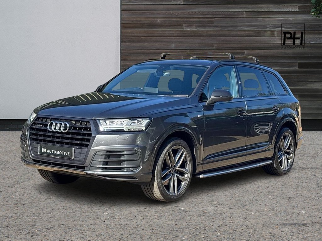 USED 2018 18 AUDI Q7 3.0 TDI V6 S line SUV 5dr Diesel Tiptronic quattro Euro 6 (s/s) (272 ps) 1 OWNER|SIDE STEP|1YR WARRANTY