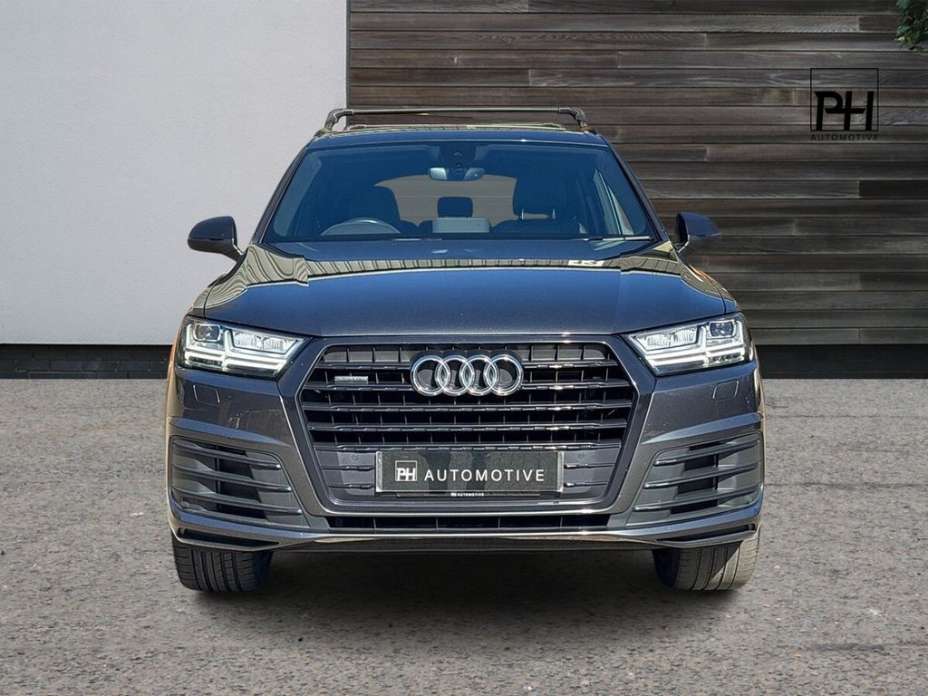 USED 2018 18 AUDI Q7 3.0 TDI V6 S line SUV 5dr Diesel Tiptronic quattro Euro 6 (s/s) (272 ps) 1 OWNER|SIDE STEP|1YR WARRANTY
