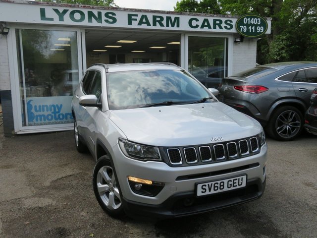 2018 68 Jeep Compass 1.4T MultiAirII Longitude SUV 5dr Petrol Manual Euro 6 (s/s) (140 ps)