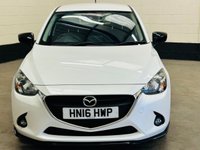 USED 2016 16 MAZDA MAZDA2 1.5 SKYACTIV-G Sport Black Hatchback 5 Door Petrol Manual Euro 6 (s/s) (90 ps) &pound;20 TAX 1 PRIVATE OWNER