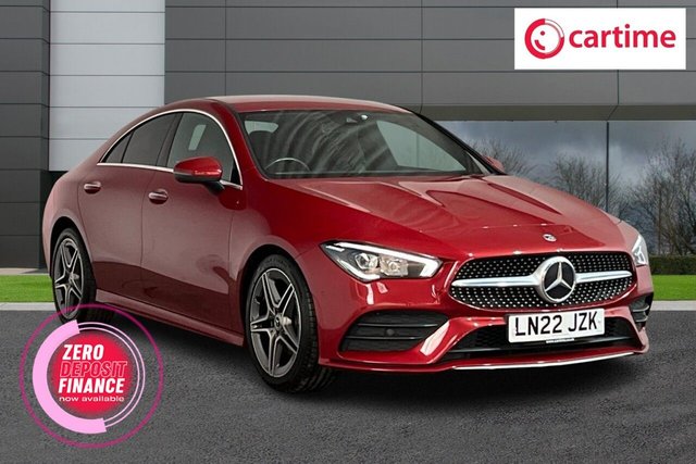 View our Mercedes-Benz Cla 1.3 CLA180 AMG Line (Premium 2) Coupe 4dr Petrol 7G-DCT Euro 6 (s/s) (136 ps) 64 Colour Ambient Lighting, Heated Seats, 10-Inch MBUX Display, Wireless Charging, Privacy Glass