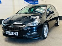USED 2018 68 VAUXHALL ASTRA 1.4i Turbo SRi Navigation Hatchback 5 Door Petrol Manual Euro 6 (150 ps) ULEZ EURO 6 1 LADY OWNER