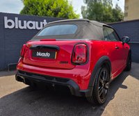 USED 2022 22 MINI CONVERTIBLE 1.5 Cooper Sport Convertible 2dr Petrol Manual Euro 6 (s/s) (136 ps) Climate control A/C, John Cooper Works Sports Pack, Apple Carplay, Android Auto, JCW Gloss Black 17" Alloys, Satellite navigation, Cruise control, Bluetooth connectivity for calls and music, Voice control, USB input, Keyless entry, Keyless drive, MINI Drive modes, DAB radio, Ambient lighting, LED daytime running lights, Rear parking sensors with digital display, Xenon headlights, Auto Wipers.